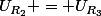 U_{R_2} = U_{R_3}