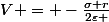 V = -\frac{\sigma r}{2\varepsilon }