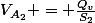 V_{A_2} = \frac{Q_v}{S_2}