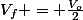V_{f} = \frac{V_{o}}{2}