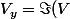 V_{y}=\Im(V