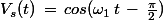 V_s(t)\,=\,cos(\omega_1\,t\,-\,\frac{\pi}{2})