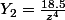 Y_{2}=\frac{18.5}{z^{4}}