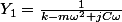 Y_1=\frac{1}{k-m\omega^2+jC\omega}