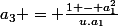 a_3 = \frac{1 - a_1^2}{u.a_1}