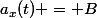 a_x(t) = B