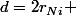 d=2r_{Ni} 