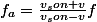 f_a=\frac{v_son+v}{v_son-v}f