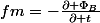 fm=-\frac{\partial \Phi_B}{\partial t}