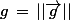 g\,=\,||\vec{g}||