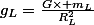 g_L=\frac{G\times m_L}{R_L^2}