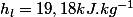 h_{l}=19,18kJ.kg^{-1}