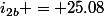 i_{2b} = 25.08