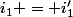 i_1 = i'_1