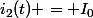 i_2(t) = I_0