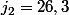 j_2=\ 26,3