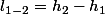 l_{1-2}=h_{2}-h_{1}