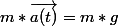 m*\vec{a(t)}=m*g