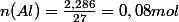 n(Al)=\frac{2,286}{27}=0,08mol