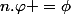 n.\varphi =\phi