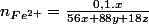 n_{Fe^{2+}}=\frac{0,1.x}{56x+88y+18z}
