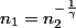 n_1=n_2^{-\frac{1}{\gamma}}