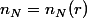 n_N=n_N(r)