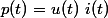 p(t)=u(t)~i(t)