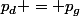 p_d = p_g