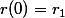 r(0)=r_1