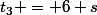 t_3 = 6 s