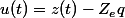 u(t)=z(t)-Z_eq