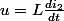 u=L\frac{di_{2}}{dt}