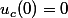 u_{c}(0)=0