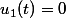 u_1(t)=0