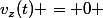 v_z(t) = 0 