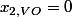 x_{2,VO}=0