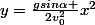 y=\frac{gsin\alpha }{2v_{0}^{2}}x^{2}}