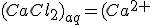 (CaCl_2)_{aq}=(Ca^{2+}\; ; \; 2Cl^-)