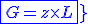\blue{\fbox{G=z\times{\frac{S}{L}}}}