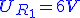 \color{Blue}U_{R_1}=6V