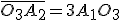 \overline{O_3A_2}=3A_1O_3