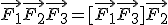 \vec{F_{1}}+\vec{F_{2}}+\vec{F_{3}} = [\vec{F_{1}}+\vec{F_{3}}]+\vec{F_{2}}