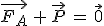 \vec{F_A}\,+\,\vec{P}\,=\,\vec{0}