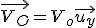 \vec{V_O}=V_o\vec{u_y}