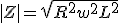 |Z| = sqrt{R^2+w^2L^2}