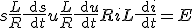  s+ \frac L R \frac{{\rm d} s}{{\rm d} t}+ u +\frac L R \frac{{\rm d} u}{{\rm d} t}+Ri +L\frac{{\rm d} i}{{\rm d} t}=E