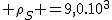 2$ \rho_S =9,0.10^3