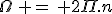 3$\Omega\, =\, 2\Pi.n