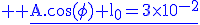 3$\rm \blue \underline{A.\cos(\phi)+l_0=3\times10^{-2}